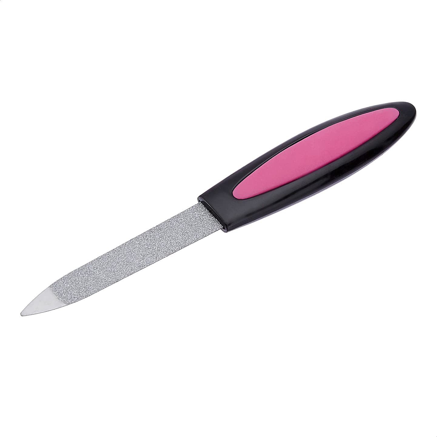 Solimo Manicure and Pedicure  Nail Files, Pink,