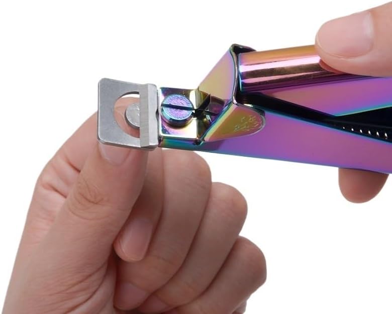 Manicure, Fake Nail Patch Scissors, Flat Cutter, U-Shaped Scissors, Trimming Nail Clippers Manicure Trimming Tools Nail Clipper