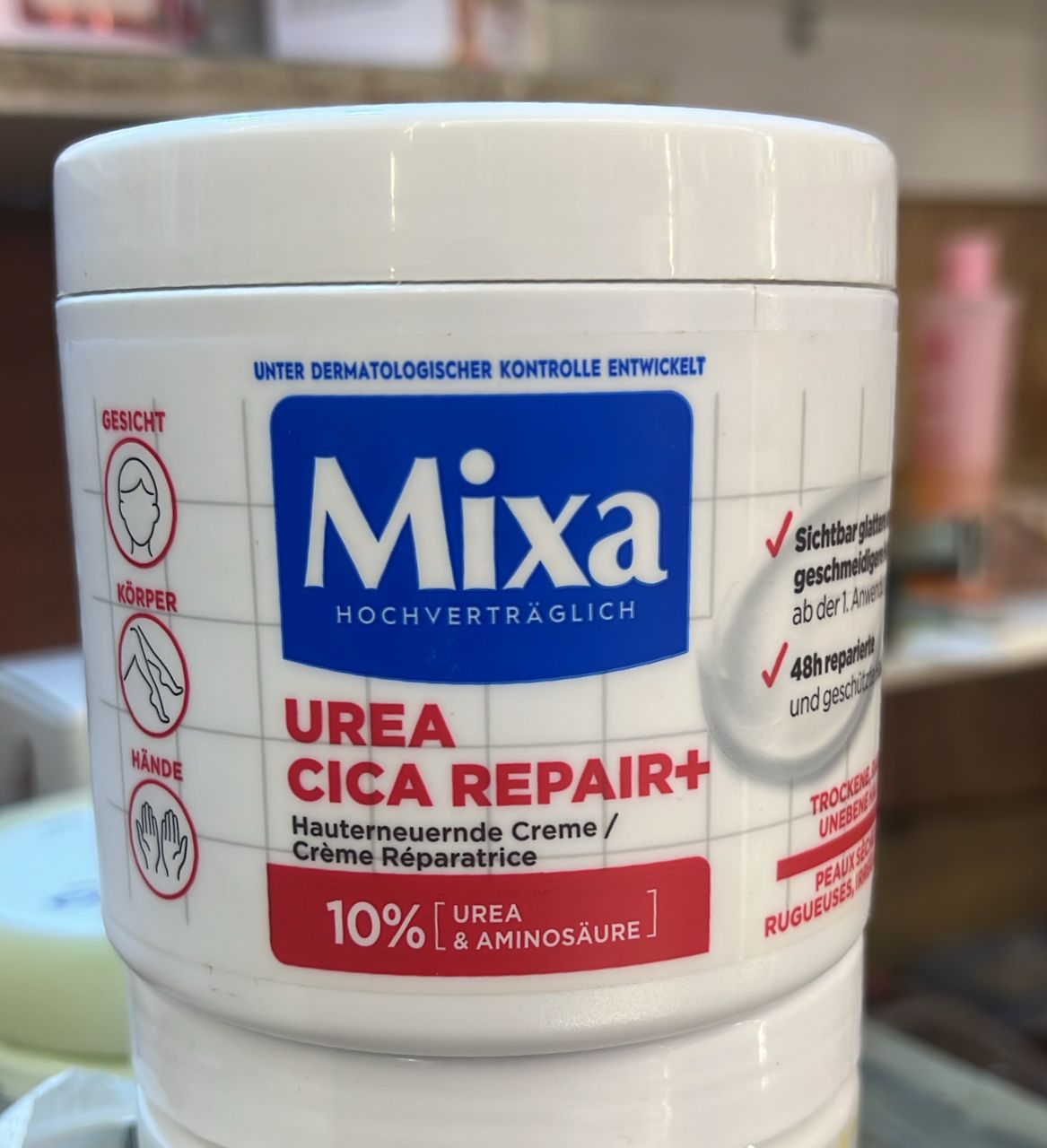 Mixa body cream