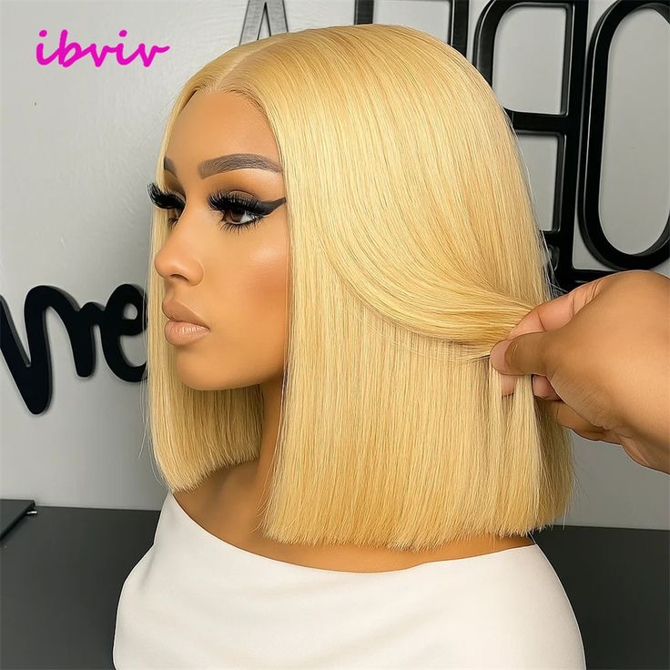 Synthetic Blonde Bob