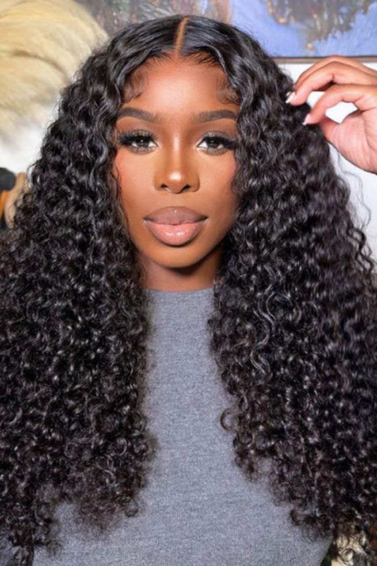 Glue less lace Curly 26