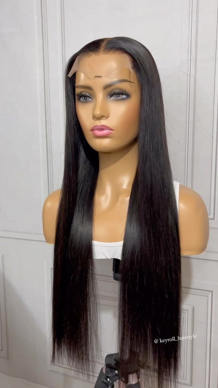 Middle Part Straight 22