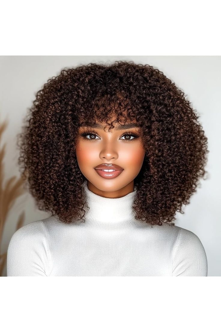 Short Curly Afro Wig