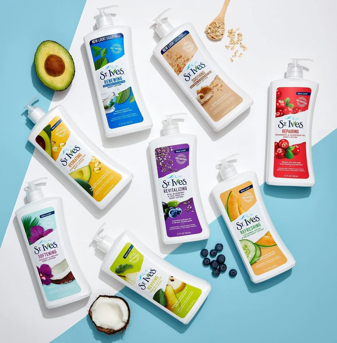 St. Ives Body Lotions