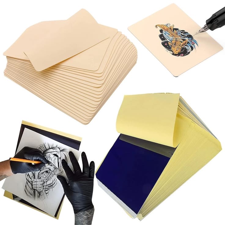 Tattoo tracing paper