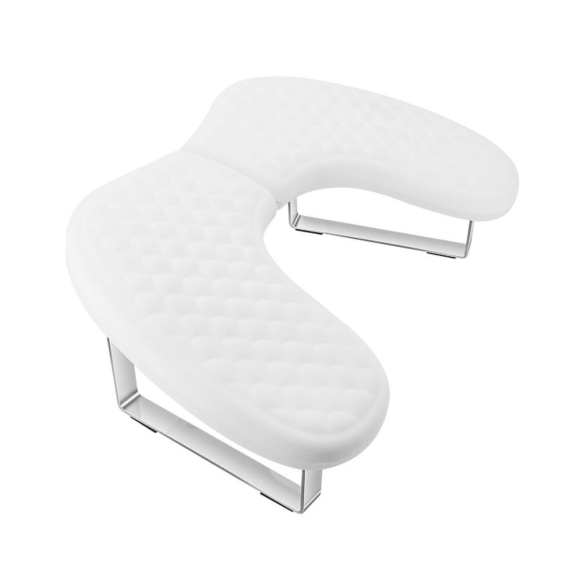 Curved Luxury Nail Arm Rest Pillow (Modern Elevated Design)