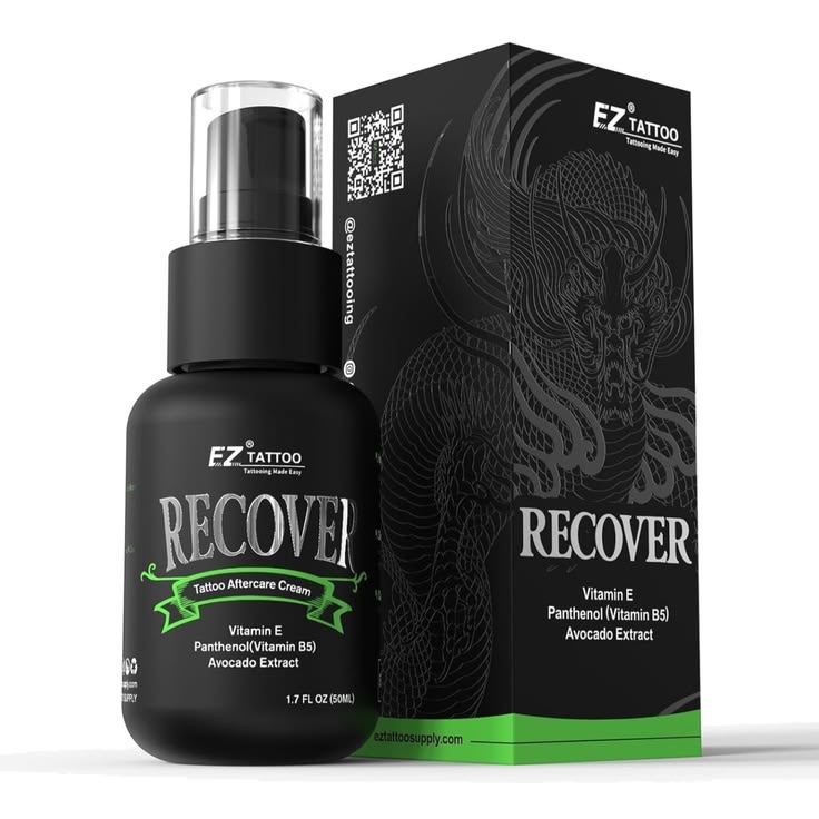 Tattoo aftercare cream