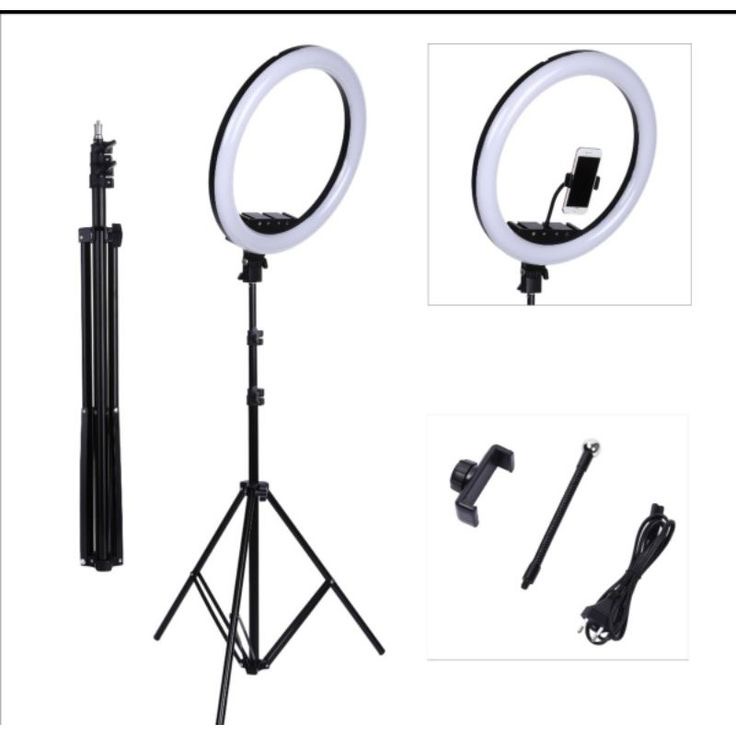 Ring light for tattoo studio