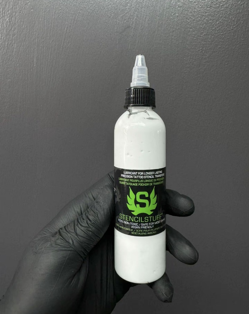 Tattoo stencil gel
