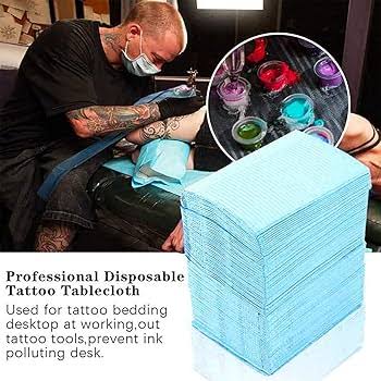 Tattoo cleaning pads