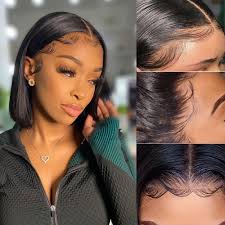 Short Brazilian Straight Wig